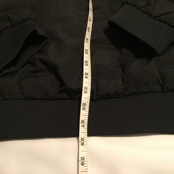 Gerry Mens Black Long Sleeve Zipped Pocket Full-Zip Puffer Jacket Size Large - Picture 10 of 11